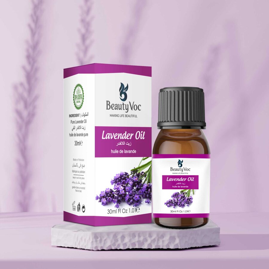 Pure Lavender Oil 30 ml | For Skin, Hair & Aromatherapy