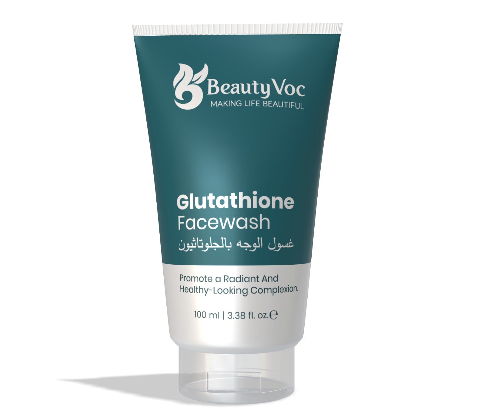 Glutathione Facewash 100 ml - Brightening Facial Cleanser, Skin whiten BeautyVoc Glutathione Facewash 100 ml - Brightening Facial Cleanser, Skin whiten BeautyVoc