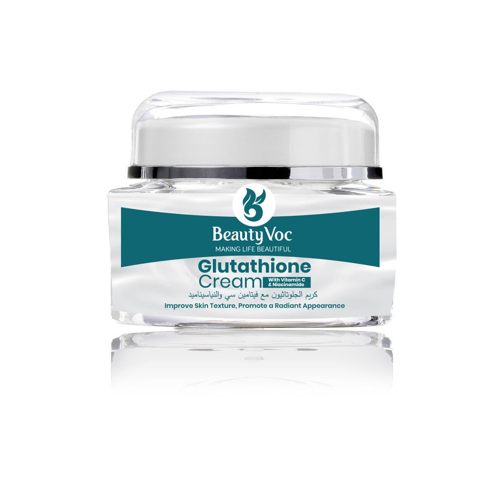 Glutathione Whitening Cream 50 G - | Vitamin C & Niacinamide | Best Skin Whitening Brightening Cream, Dark Spot Removal, Anti-Aging