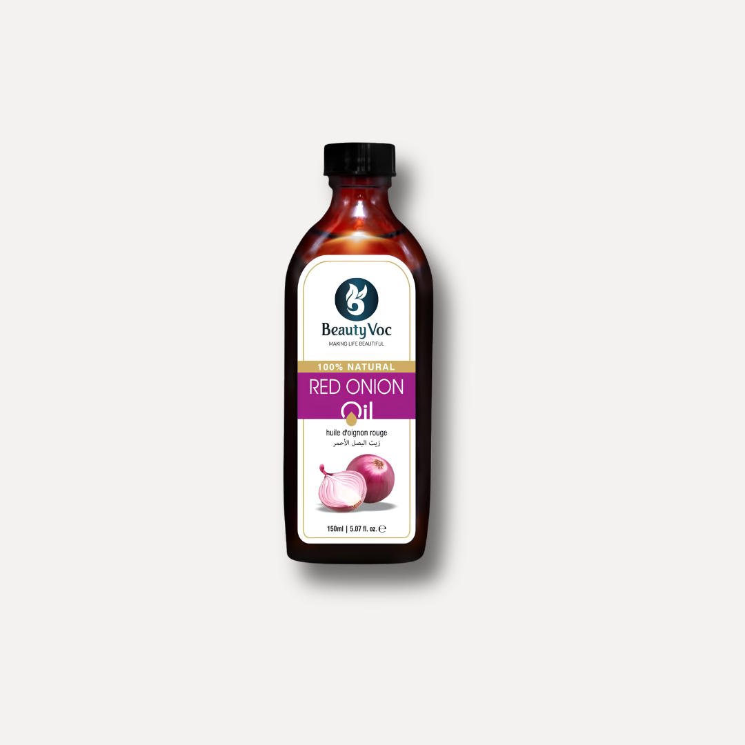 Pure Red Onion Oil 150 ml -  For Hair Growth, Hair Fall Control & Stronger Roots | Natural Scalp Nourishment