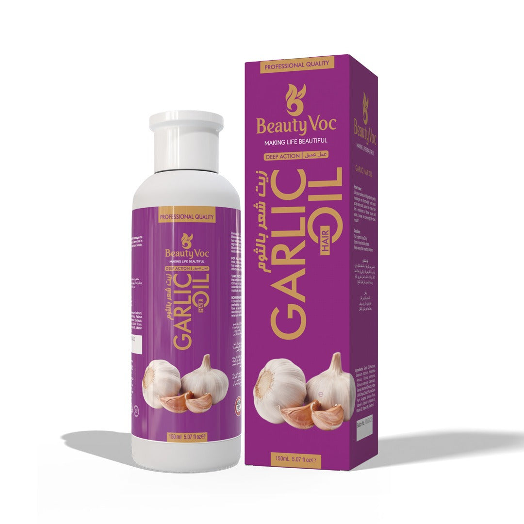 Premium Garlic Oil 150 ml | Strengthens Roots | Reduces Hair Fall | Promotes Hair Growth
