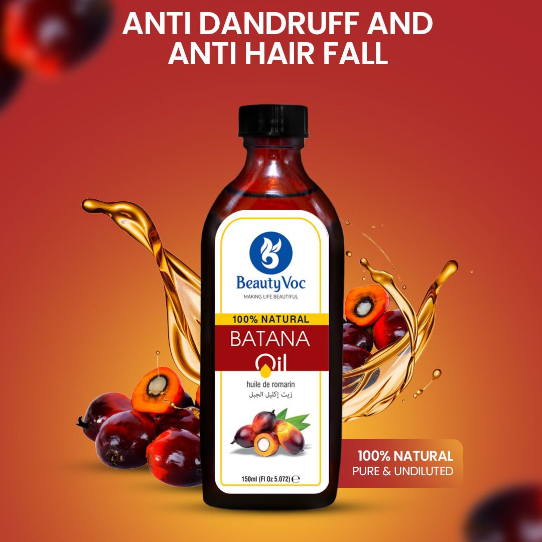 Pure Batana Oil 150 ml - Pure & undiluted | For Skin, Hair & Aromatherapy