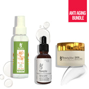 Anti Aging Skin Bundle - Wrinkles Free Skin, Youthful appearance, Hydrated & Glowing Skin