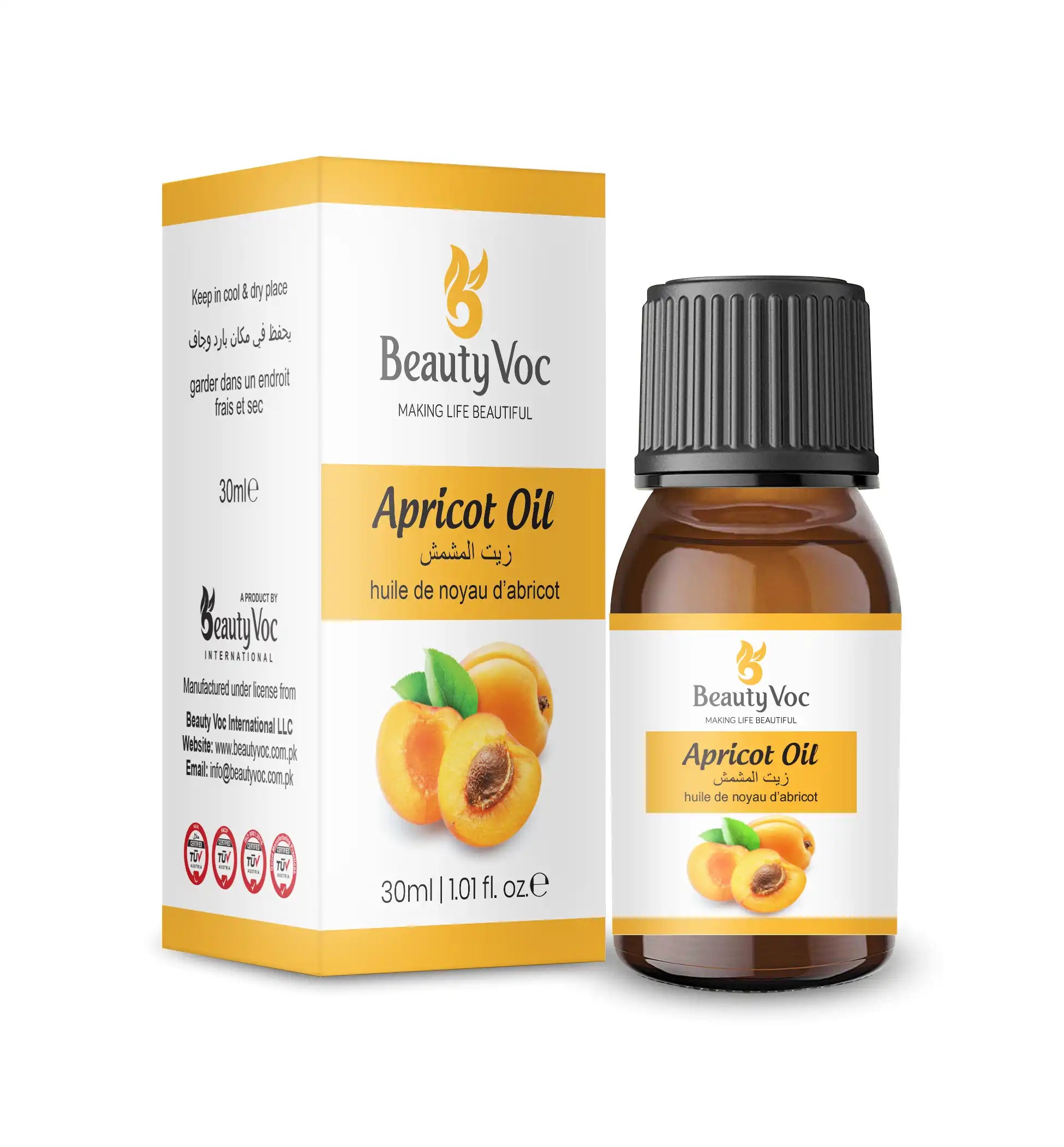 Pure Apricot Oil 30ml