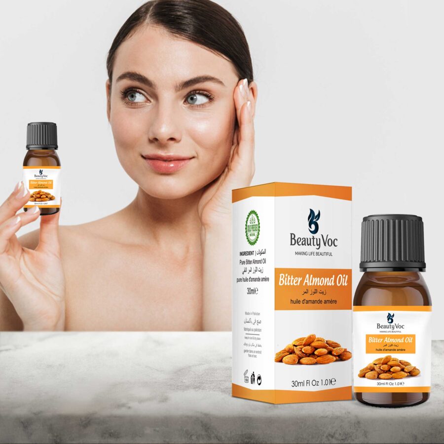 Bitter Almond Oil 30 ml - 100% Pure & Natural | Best For Skin & Hair Care