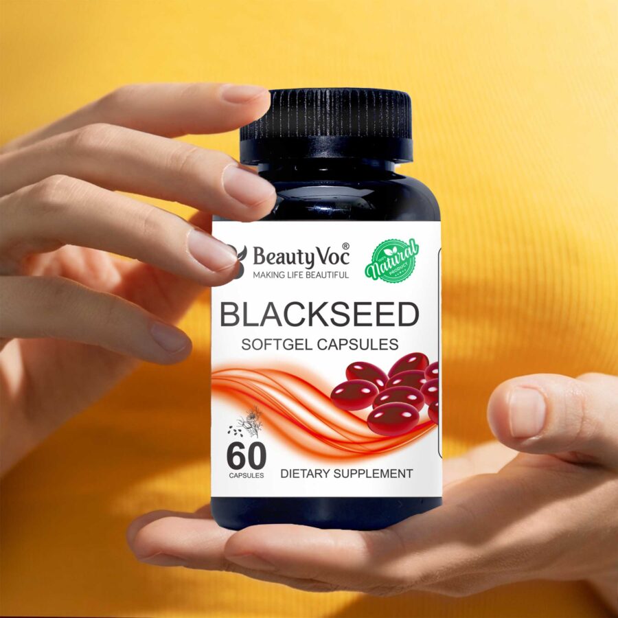 Black Seed Softgel Capsules | For Immunity, Joint, Heart & Digestive Support | Supplements for Men & Women