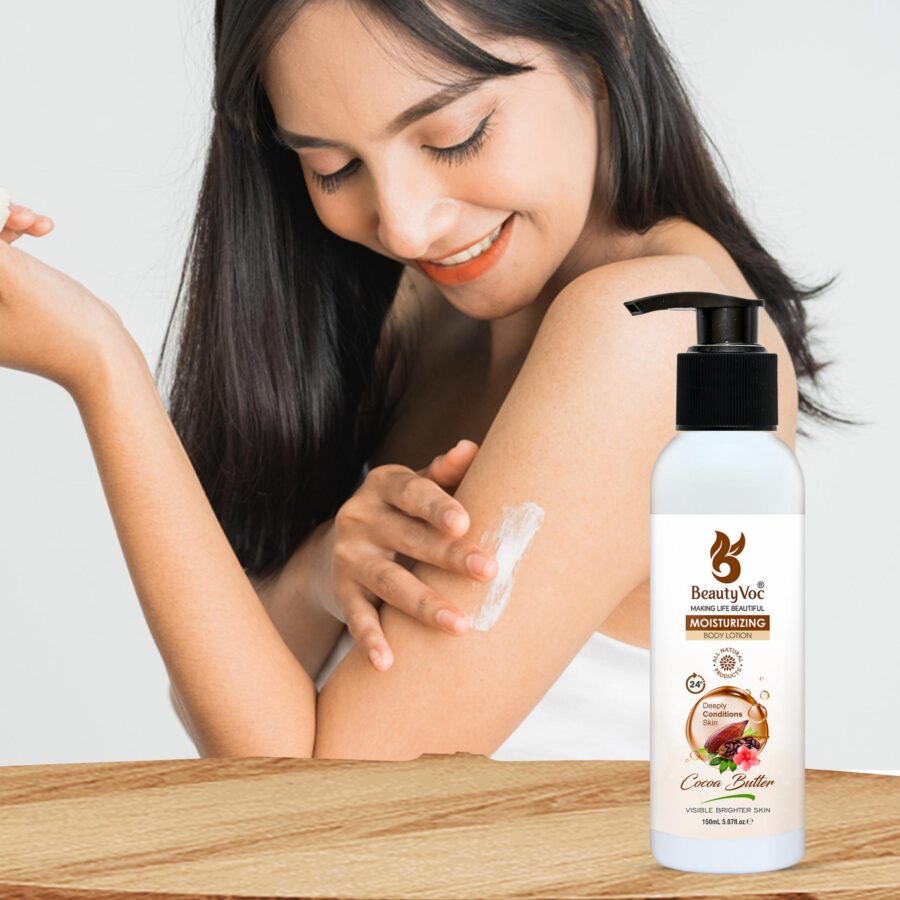 Cocoa Butter Face & Body Lotion 150 ml | Best for Dry Skin| Deep Moisturizing | Non-Greasy | Perfect for Daily Use