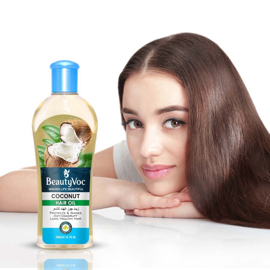 Coconut Hair Oil 200 ml | Deep Nourishment, Hair Growth & Shine | Controls Hair Fall & Repairs Dry, Damaged Hair