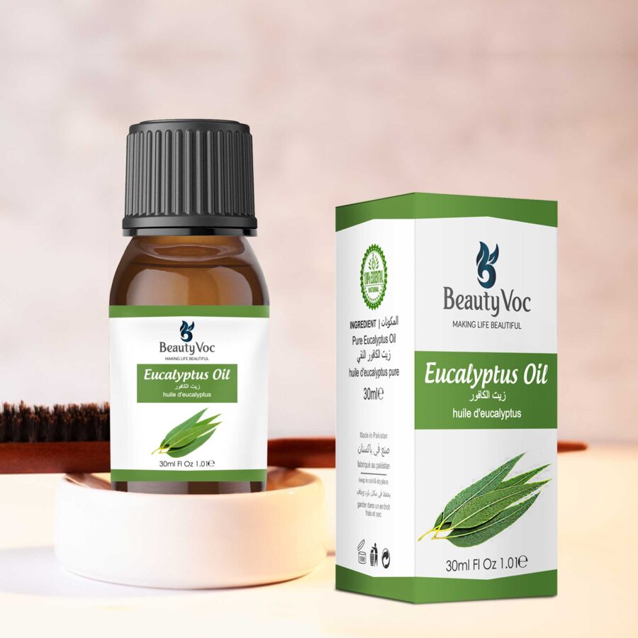 Eucalyptus Essential Oil 30 ml – 100% Pure & Natural | Best for Skin, Hair & Aromatherapy