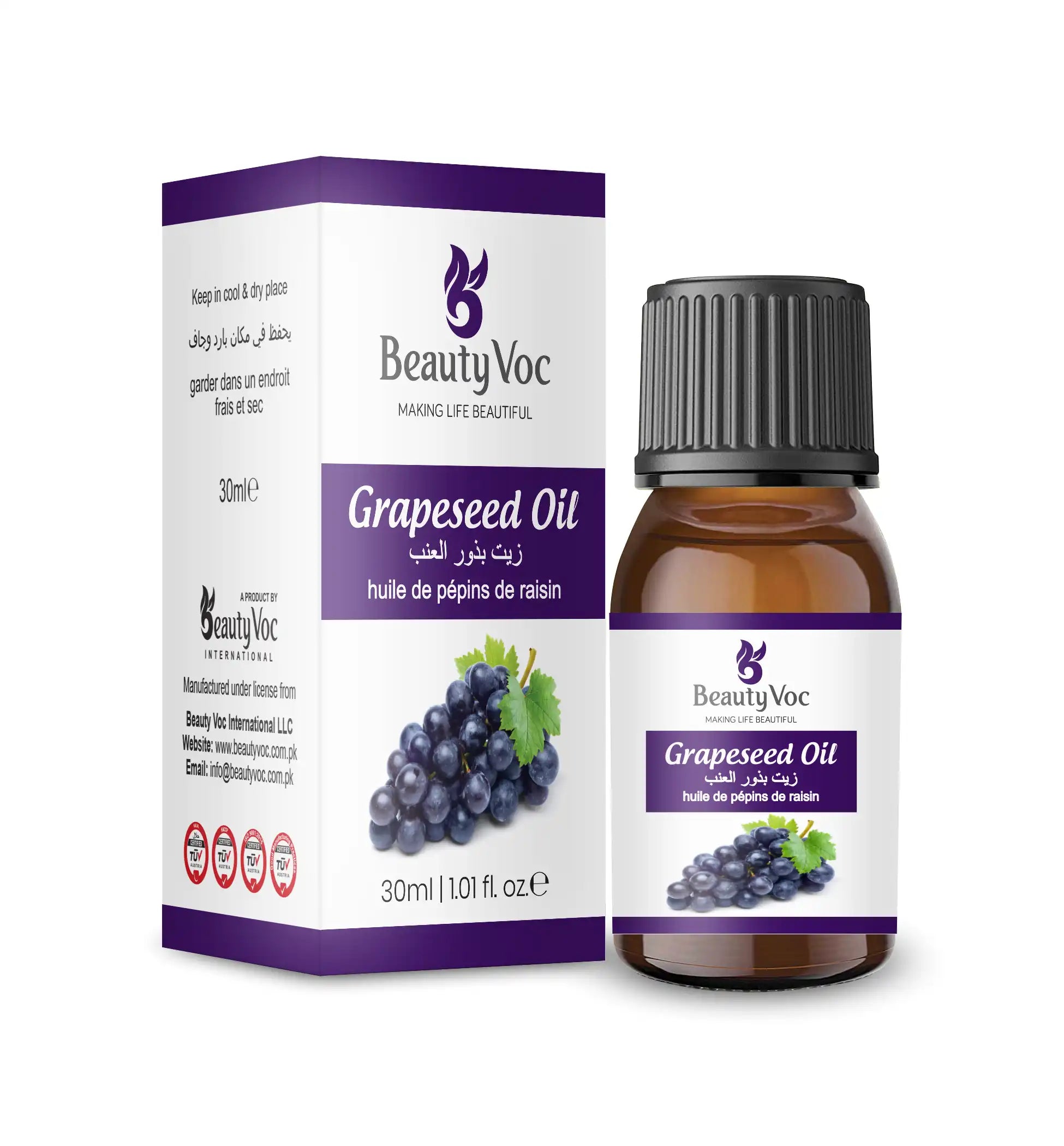 Grapeseed Oil 30ml