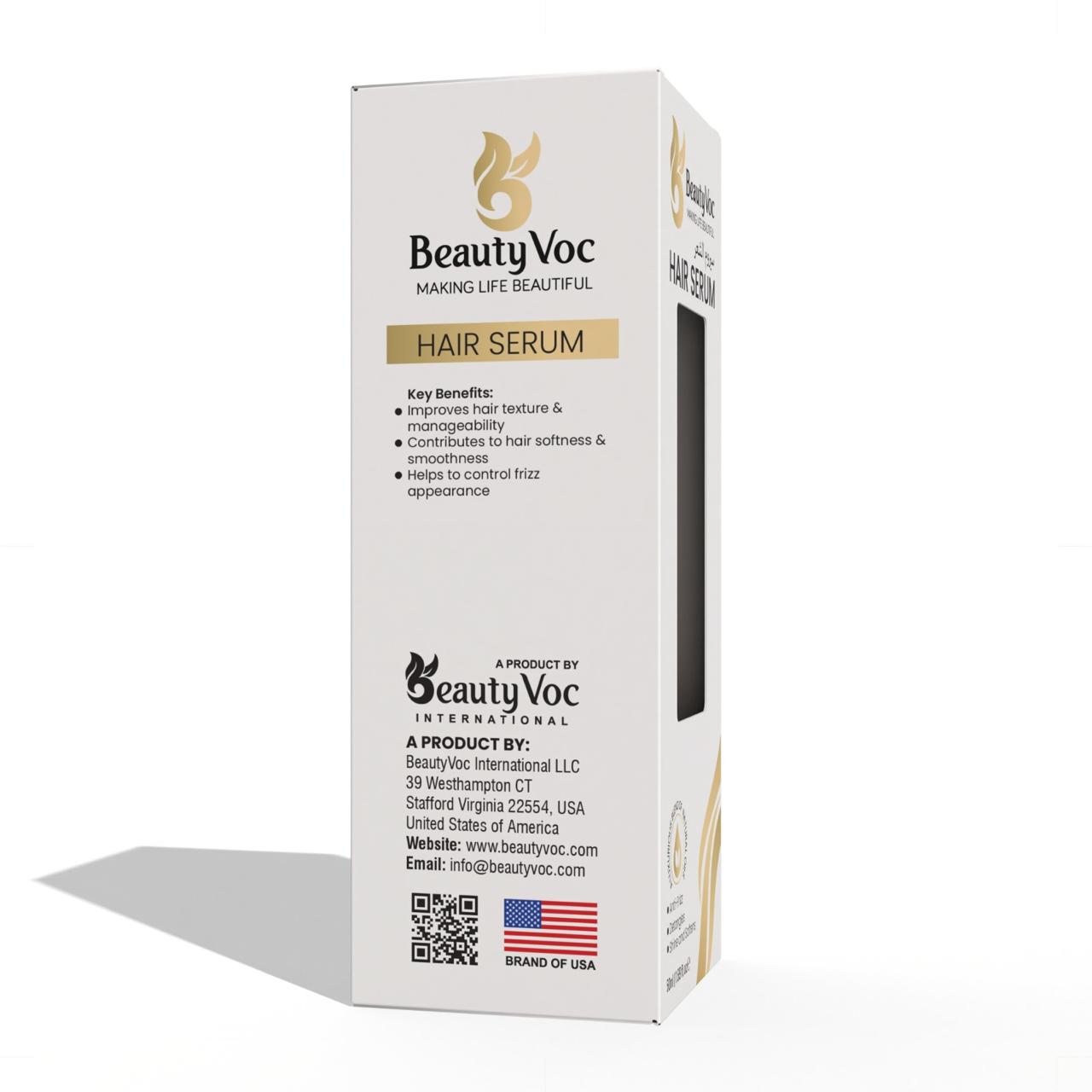 Hair Serum 50ml | Anti Frizz | Heat Protect Hair Serum | Detangles, Adds Shine & Softness | Promotes Hair Growth | Non-Greasy