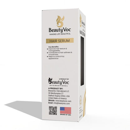 Hair Serum 50ml | Anti Frizz | Heat Protect Hair Serum | Detangles, Adds Shine & Softness | Promotes Hair Growth | Non-Greasy