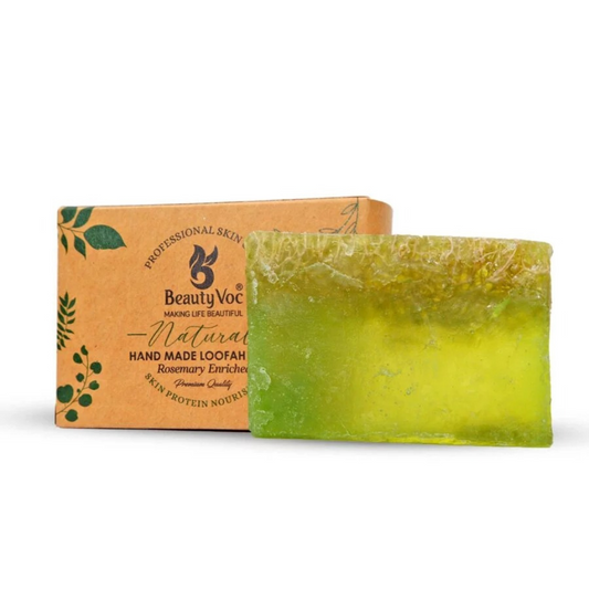 Hand Made Loofah Soap with Rosemary 100 G