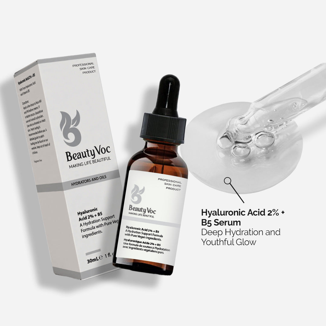 Hyaluronic Acid 2% + B5 Serum 30 ml | Best for Dry Skin | Moisturises deeply | Improve Skin Health