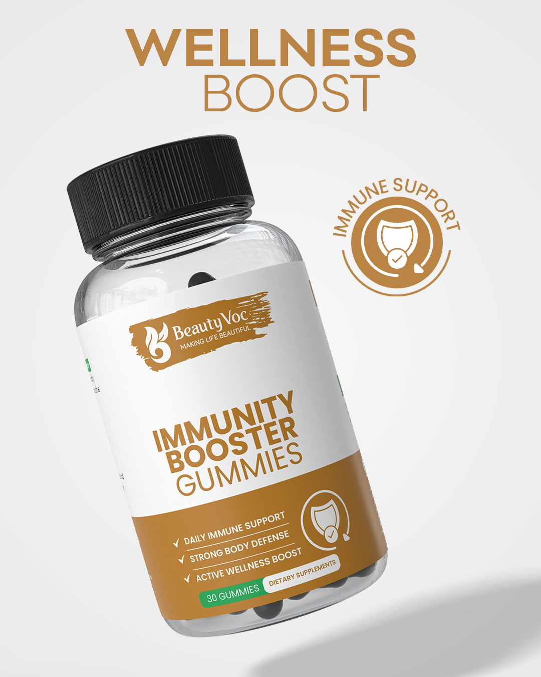Immunity Booster Gummies – Antioxidant & Immune Support