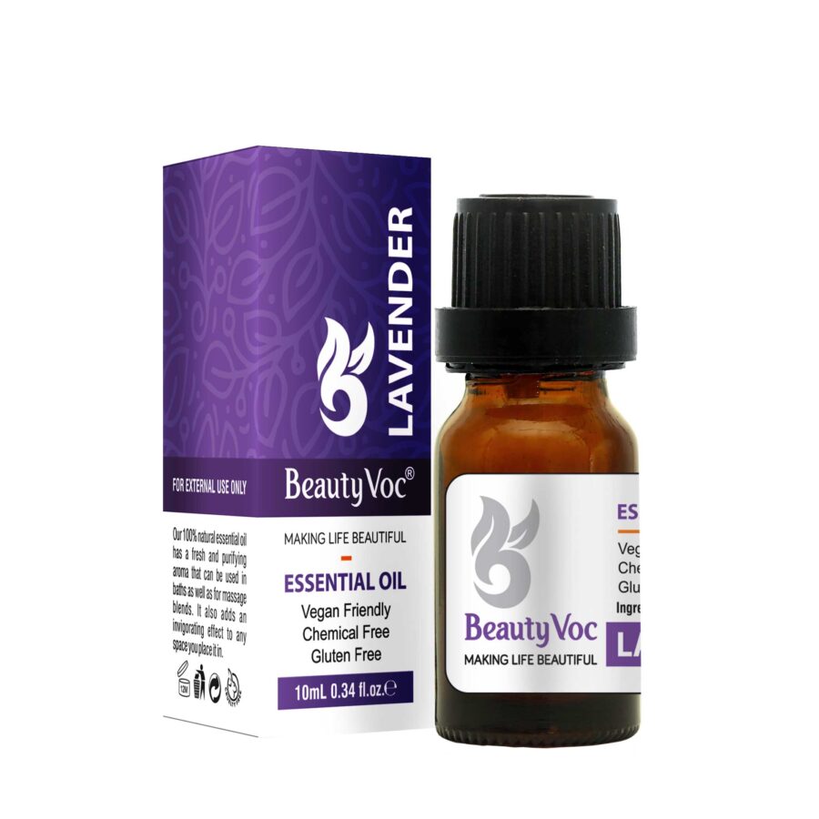 Pure Lavender Oil 10 ml | For Skin, Hair & Aromatherapy