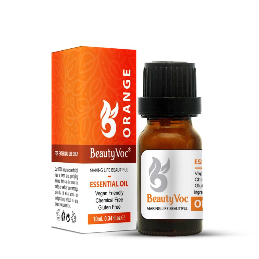 Pure Orange Oil 10 ml | For Glowing Skin | Fade Darkspots | Refreshing Aromatherapy
