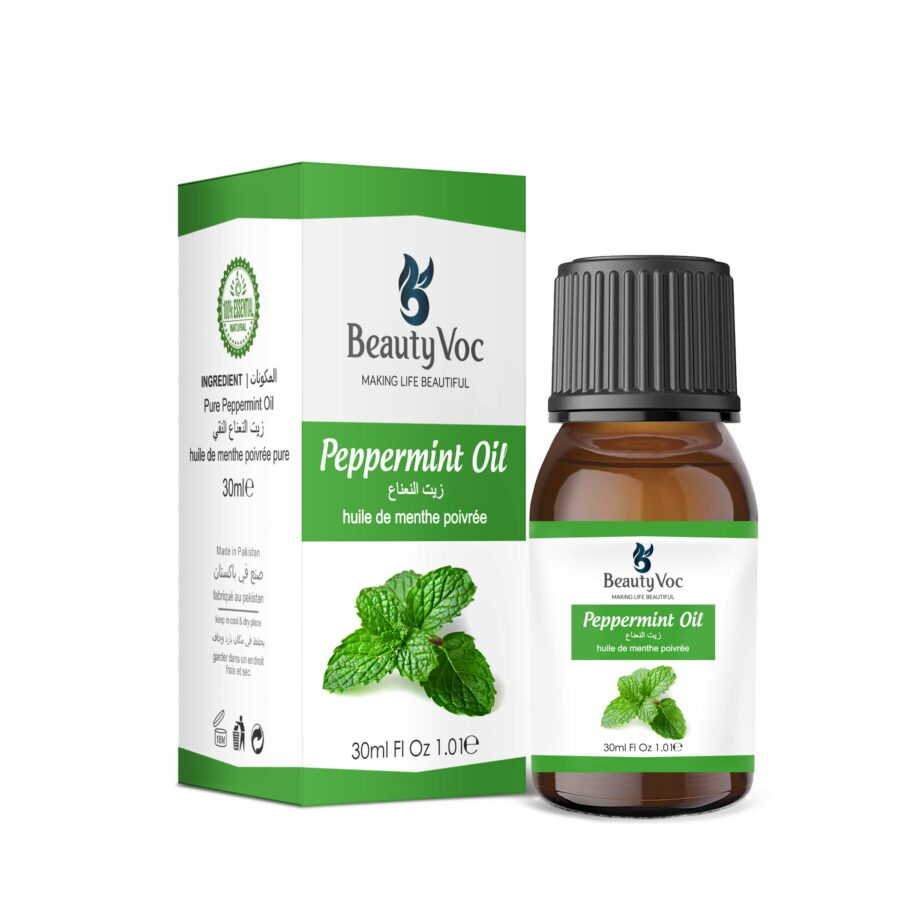 Peppermint Essential Oil 30 ml | 100% Pure & Natural | Aromatherapy, Massage, Skin & Hair Care