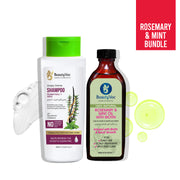Bundle - Pure Rosemary Mint Biotin Oil 150 ml + Rosemary Mint Shampoo 400 ml (Sulphur Free)