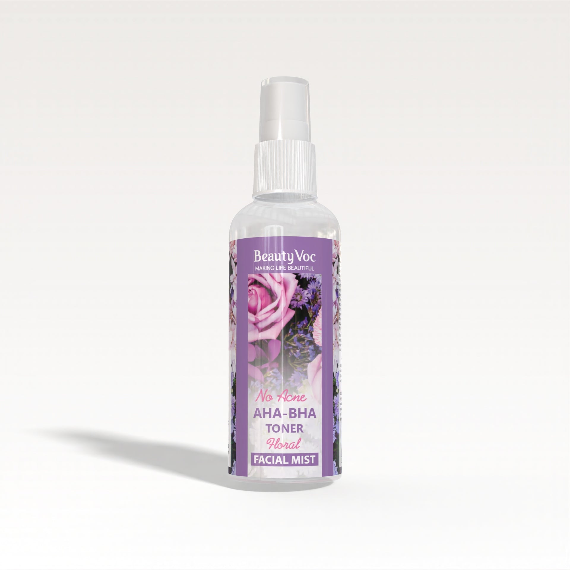 Anti acne Toner AHA + BHA 100 ml - Prevent Acne | Reduce wrinkles | Hydrates Skin