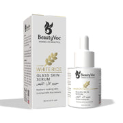White Rice Serum 30 ml - Korean glass skin | Skin Brightening serum | Hydrating face serum | Best for Dry Skin