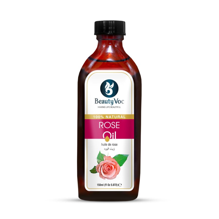 Rose Oil 150 ml - Undiluted | For Skin, Hair & Aromatherapy