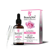 Rose Treatment Oil 50 ml Pure 100% | Non-Greasy | Cold-Pressed Therapeutic Oil for Skin Repair, Hair Nourishment & Emotional Balance