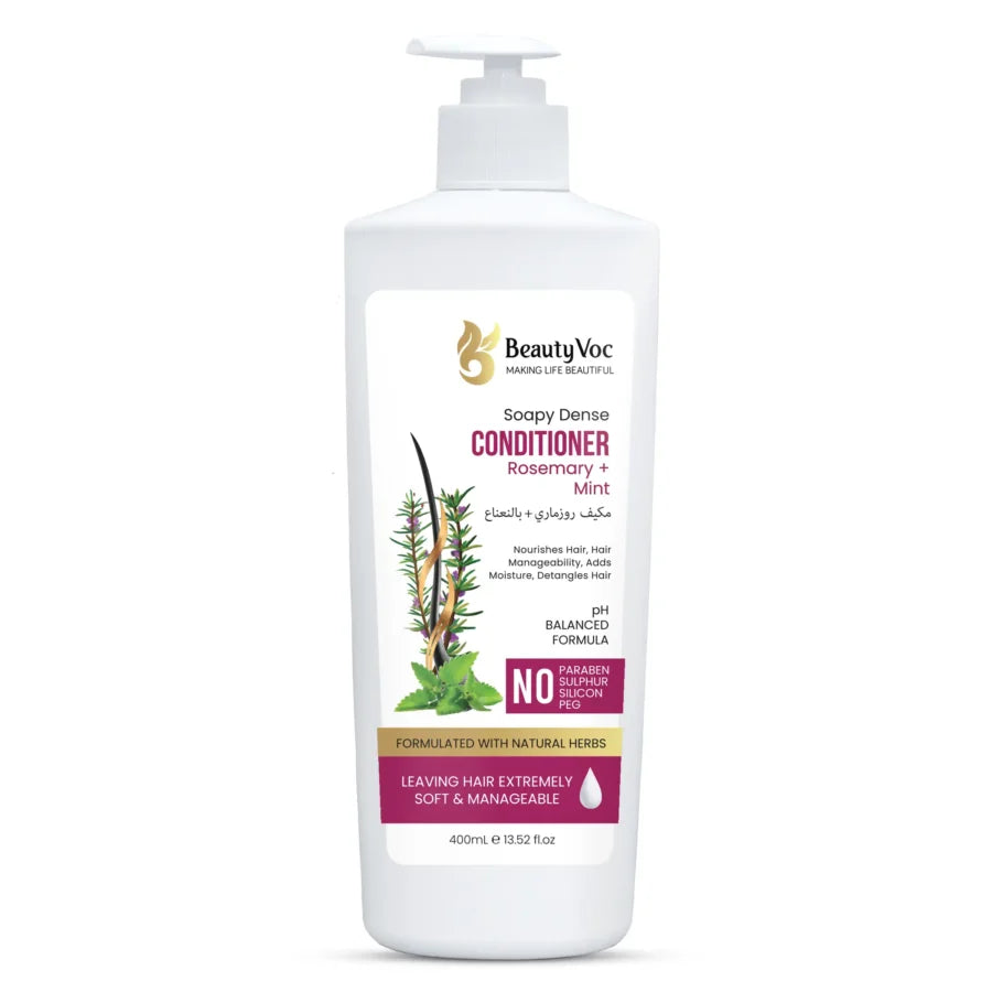Rosemary Mint Conditioner 400ml | Deep conditioning | Smooth & Silky Hair