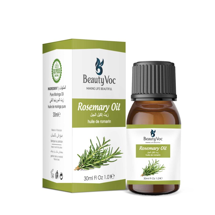 Rosemary Oil 30 ml - 100% Natural & Pure Undiluted - Best for Hair & Skin