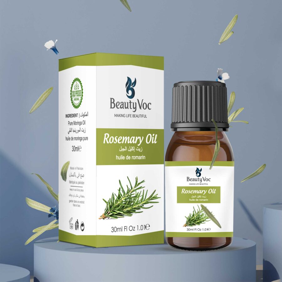Rosemary Oil 30 ml - 100% Natural & Pure Undiluted - Best for Hair & Skin