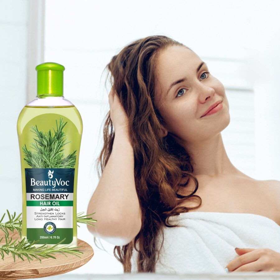 Rosemary Hair Oil 200 ml | For Hair Growth, Anti Hair Fall & Anti Dandruff
