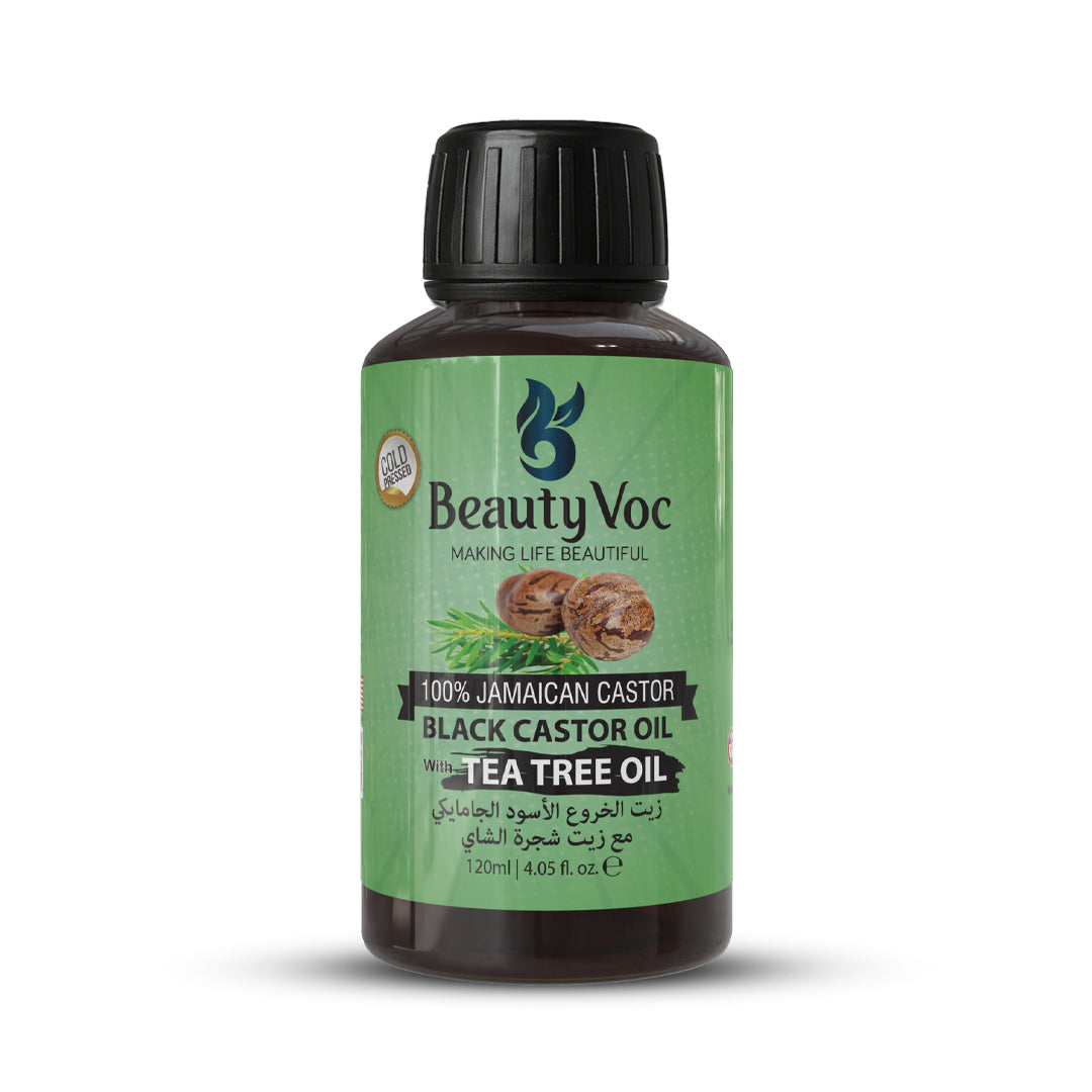 Black Castor Oil + Tea Tree 120ml