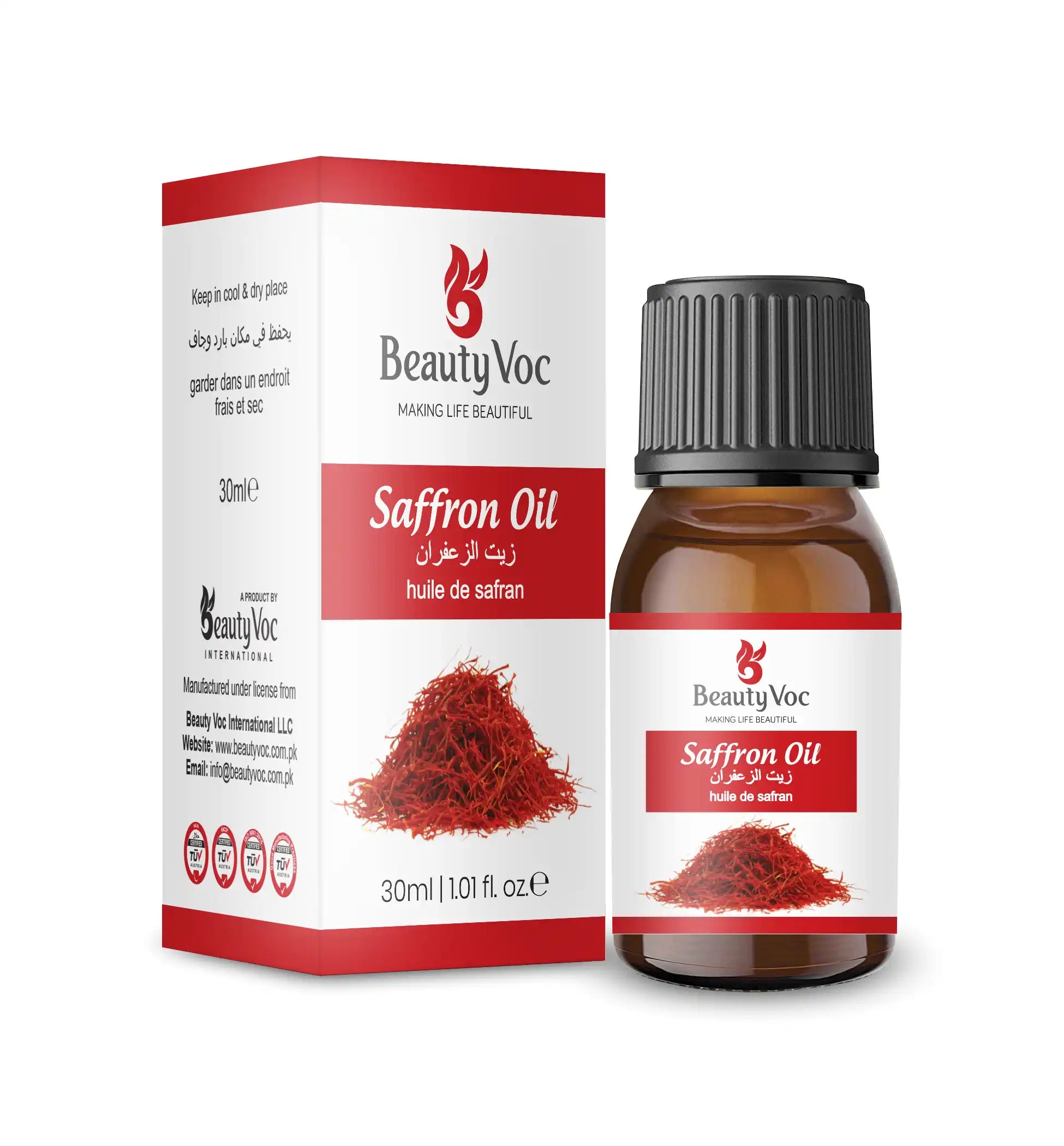 Saffron Oil 30ml