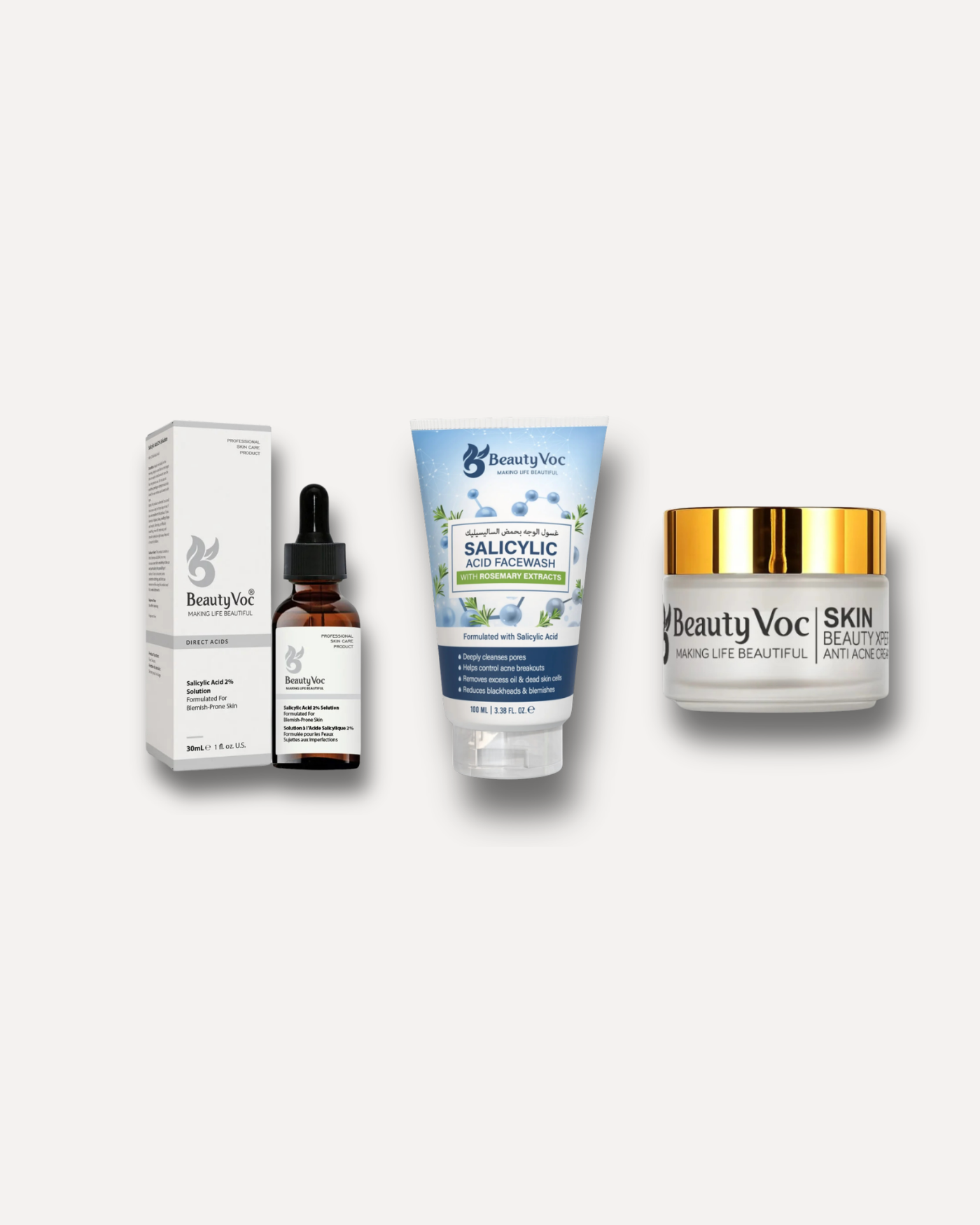 Salicylic Acid Acne Bundle