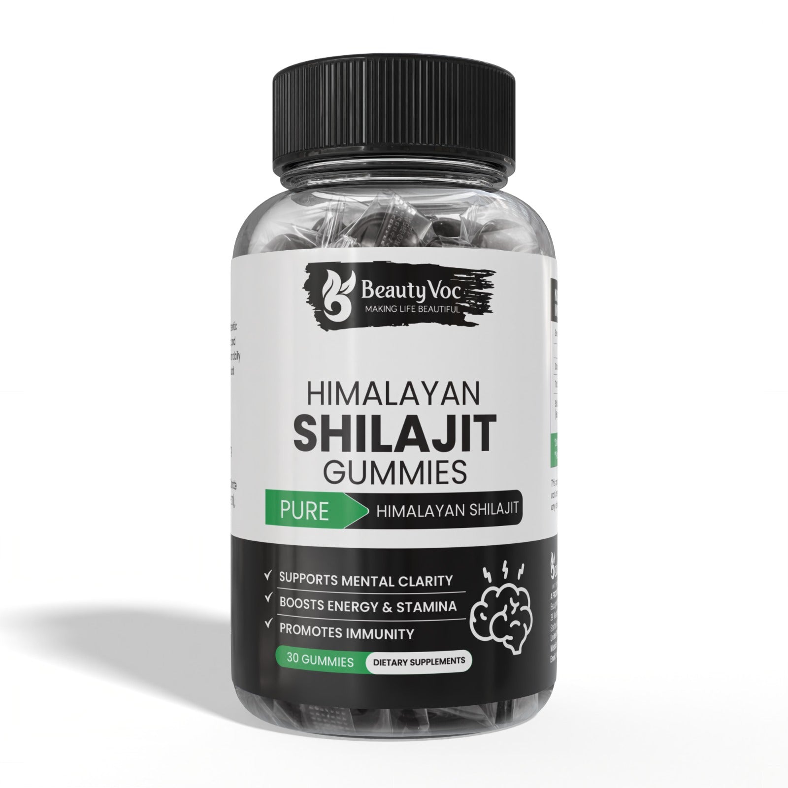 Himalayan Shilajit Gummies – Energy, Vitality & Daily Wellness for Men & Women