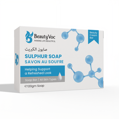 Sulphur Soap 120 - Anti Bacterial Soap | Oil Control | Prevent Acne