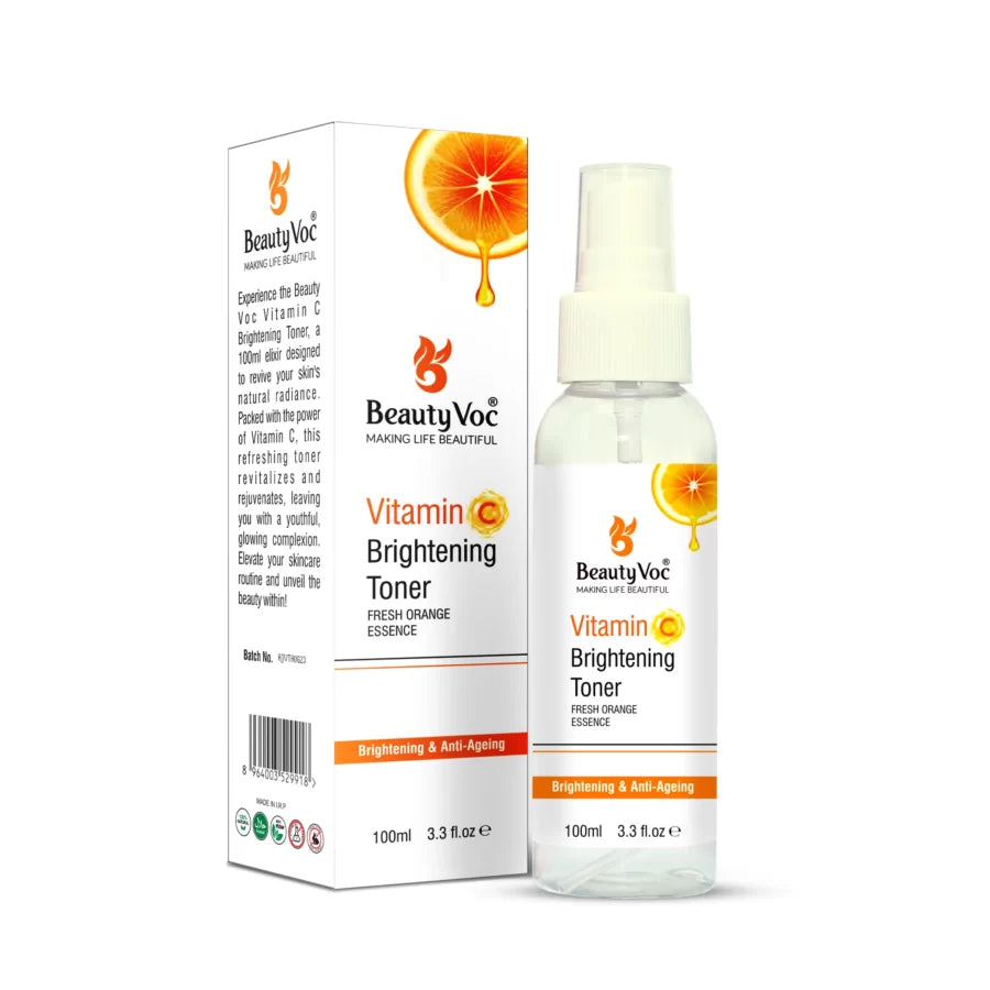 Vitamin C and Rose Water Brightening Toner 100ml