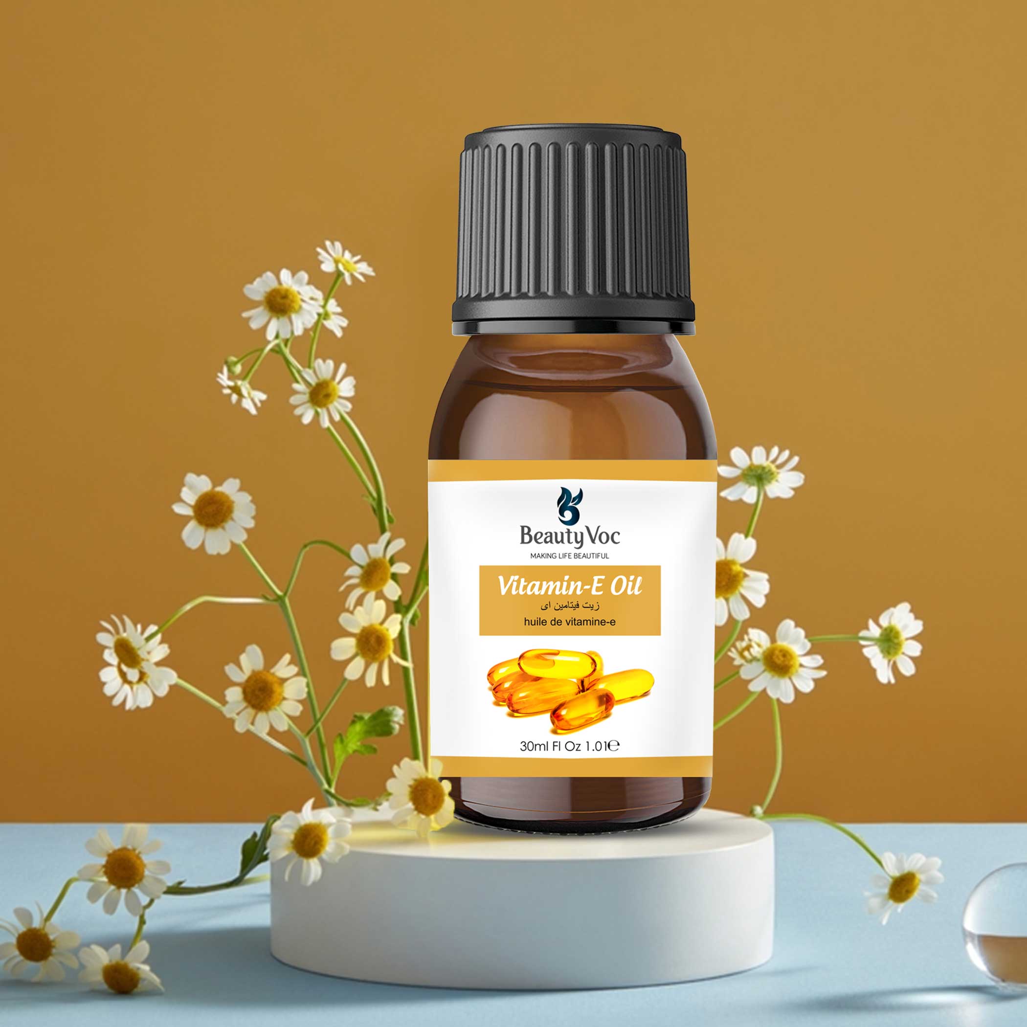 Vitamin E Oil 30 ml – 100% Pure & Natural | For Skin & Hair Care