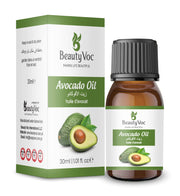 BeautyVoc 100% Pure Avocado Oil 30ml | Skin & Hair Moisturizing | Lowers Cholesterol & Blood Pressure | Nutrient Rich & Antioxidant Oil