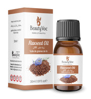 BeautyVoc Flaxseed Oil 30ml | Supports Heart Health, Gut Health and Immune Health | Anti Inflammatory & Weight Management