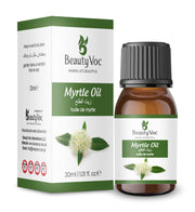 BeautyVoc Myrtle Oil 30ml |100% Pure Cold Pressed| Respiratory Relief, Acne Care & Stress Relief Essential Oil