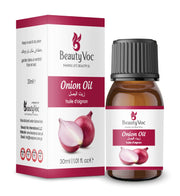 BeautyVoc Onion Oil 30ml | 100% Pure Cold Pressed | Hair Growth Booster, Anti Hair Fall, Dandruff Control, Frizz Repair & Premature Greying Support