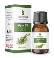 BeautyVoc Thyme Oil 30ml | 100% Pure Essential Oil | Immune Support, Respiratory Health, Skin Care & Antimicrobial Oil