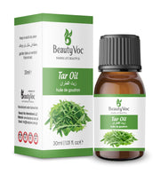 BeautyVoc Tar Oil 30ml | 100% Pure Essential Oil | Skin Antiseptic, Wood Preservation, Waterproofing & Multi Purpose Oil