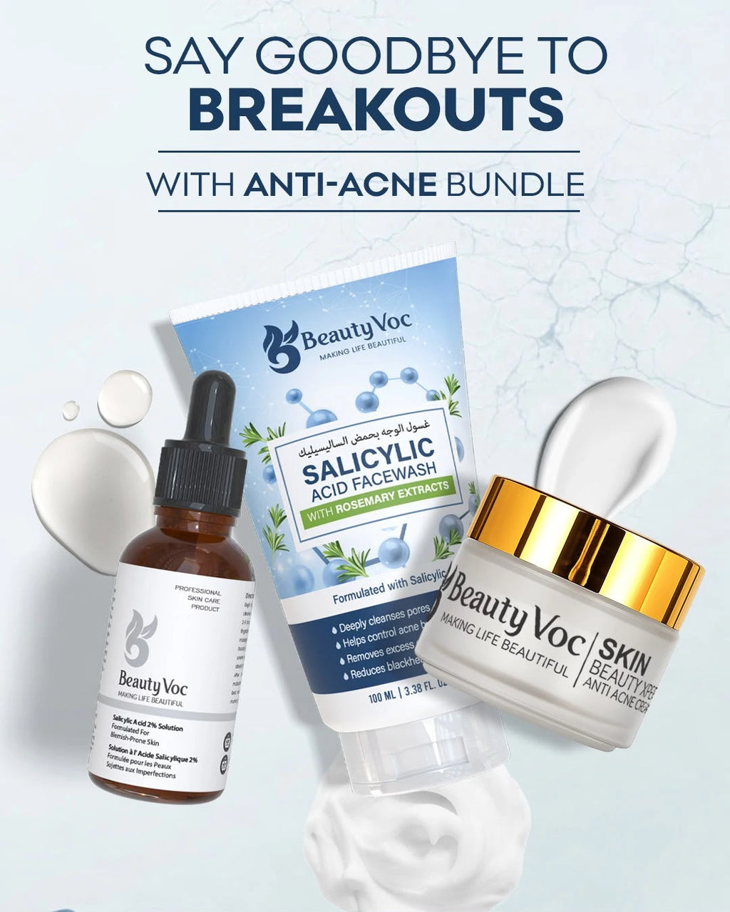 Salicylic Acid Acne Bundle