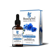 Blue Orchid Treatment Oil 50 ml Pure 100% | Non-Greasy | Cold-Pressed Oil for Dehydrated Skin, Radiance Boost & Moisture Lock