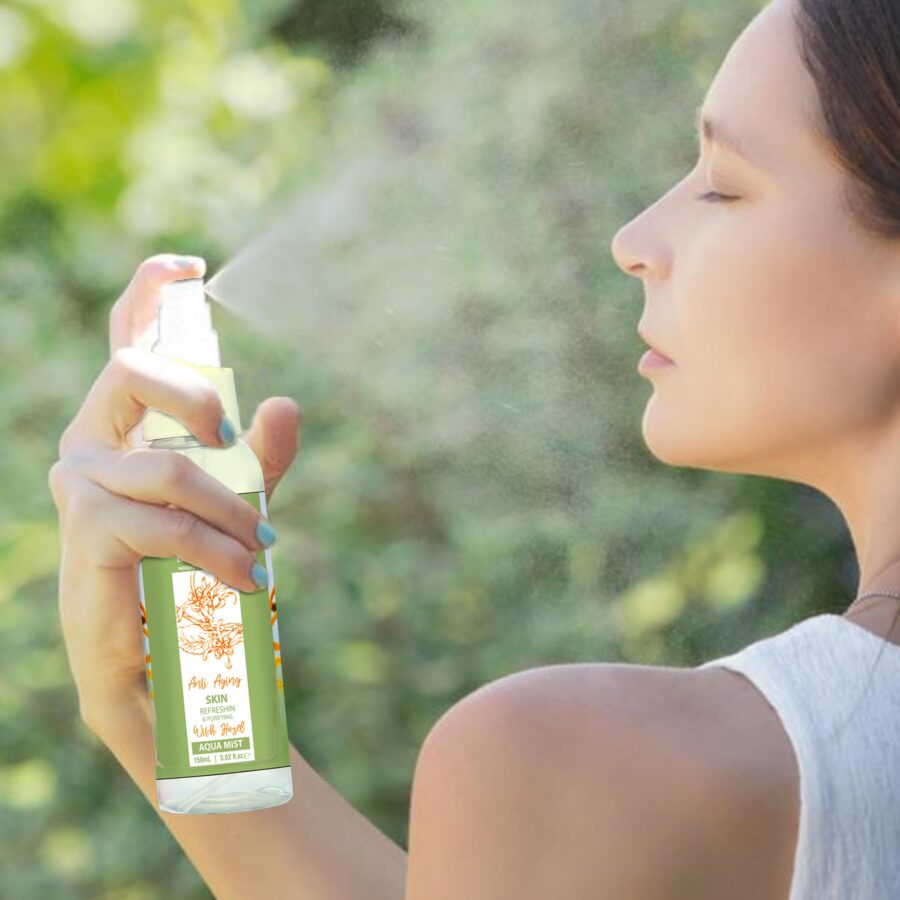 Anti Aging Witch Hazel Aqua toner 100 ml -  |Treat Open Pores | Calm irritated Skin