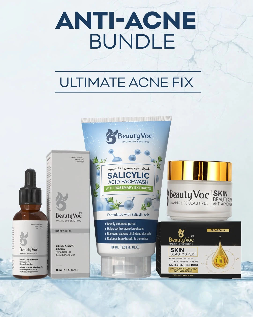 Salicylic Acid Acne Bundle