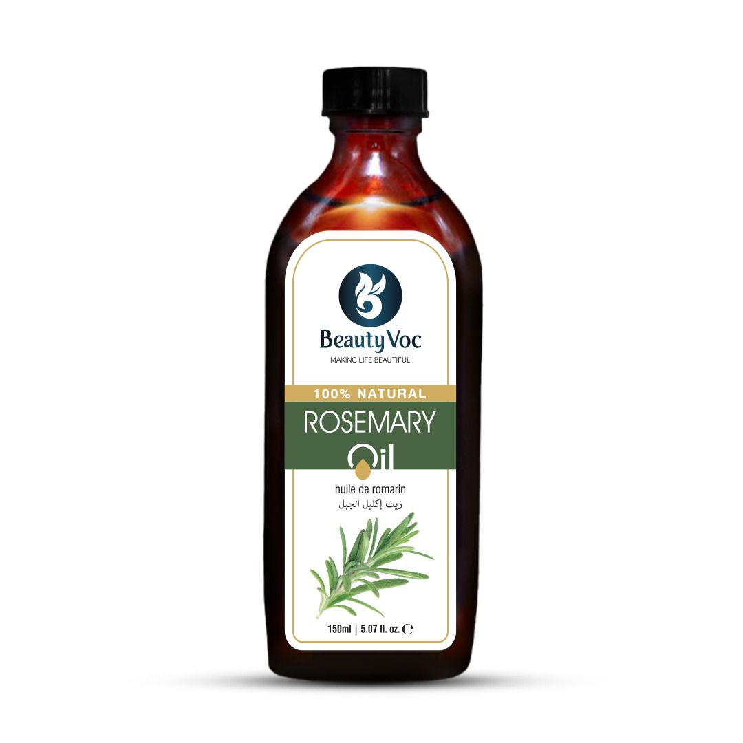 Rosemary Oil 150 ml - Pure & Undiluted | For Hair, Skin & Aromatherapy