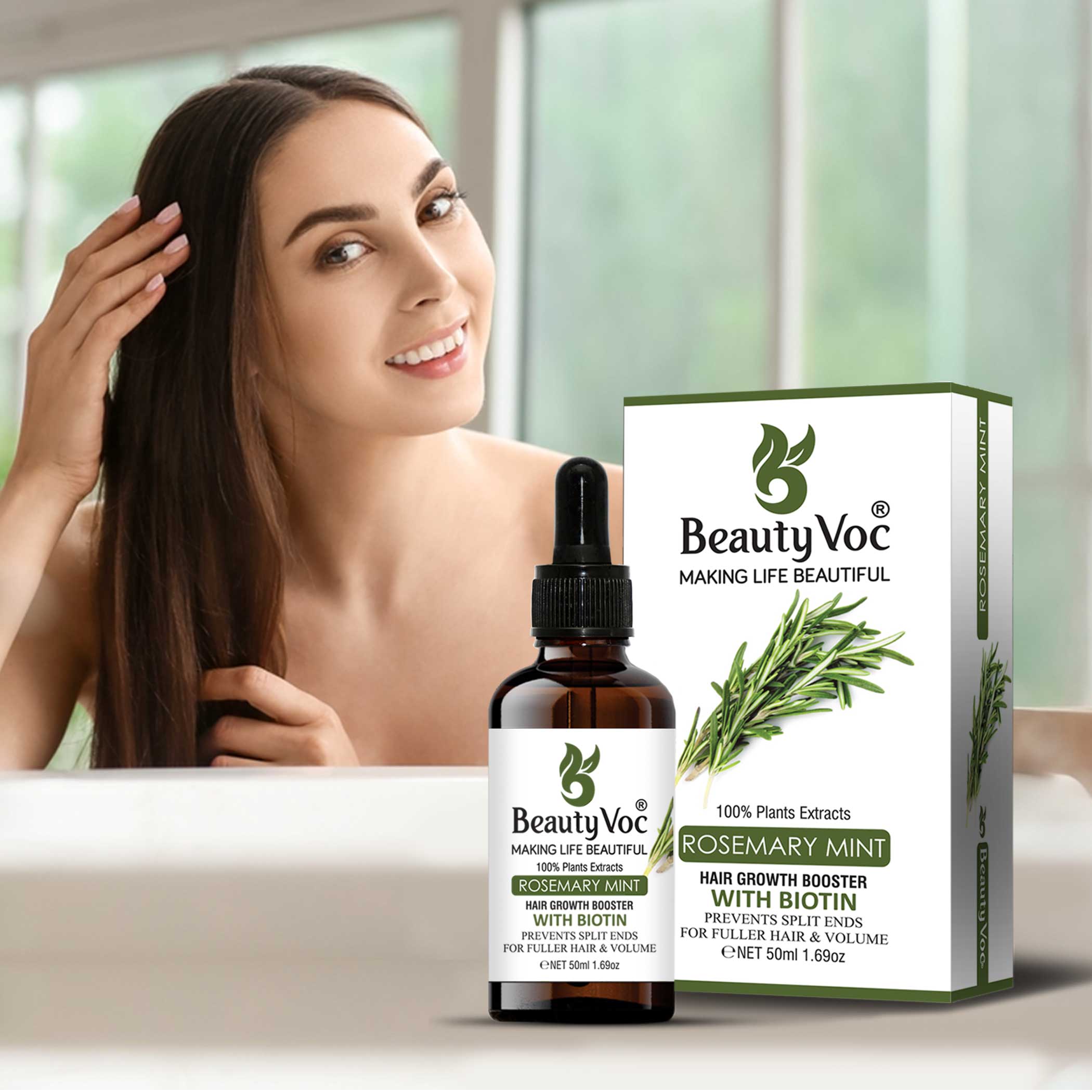 Rosemary & Mint Oil with Biotin – Beauty Voc